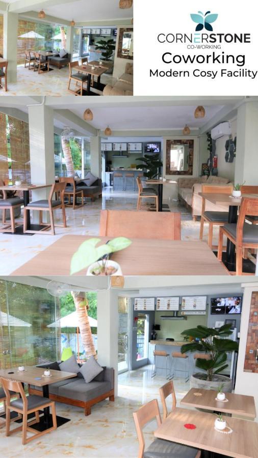 Hostel Cornerstone Bali Coworking Canggu Exterior foto